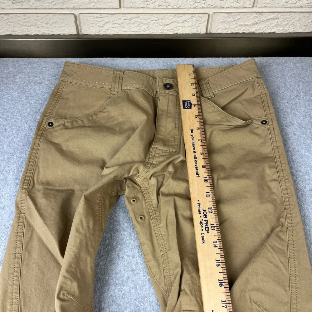 Prana Zion Pants Mens 30 Brown Slim Fit Stretch Hiking Outdoor